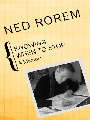 cover image of Knowing When to Stop